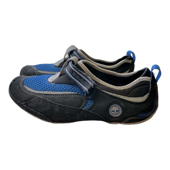 Timberland size 6 Water
Shoes Aqua Socks Blue Black Slip On Flexible, outdoors - Picture 1 of 12